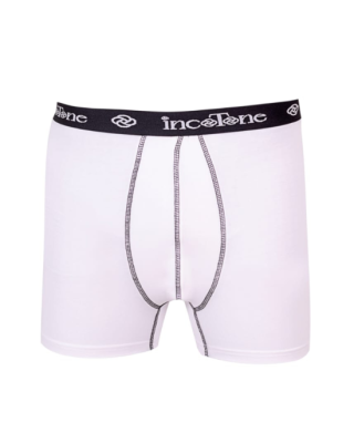 بوكسر رجالي رش ليكرا ابيض