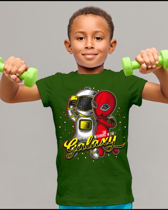 تيشيرت دائرى - جالاكسى