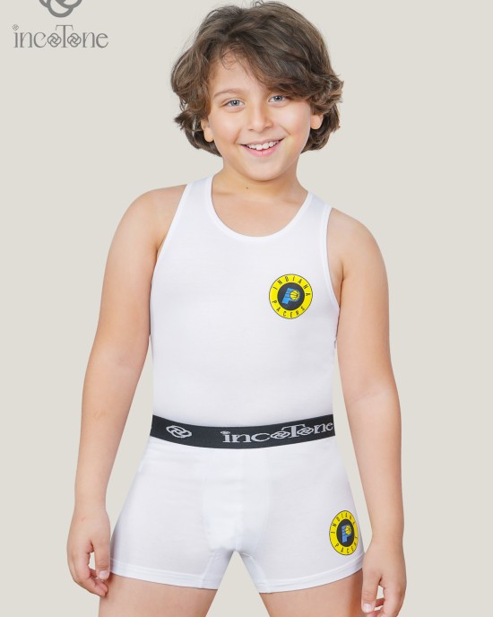 طقم اولادي داخلي ابيض