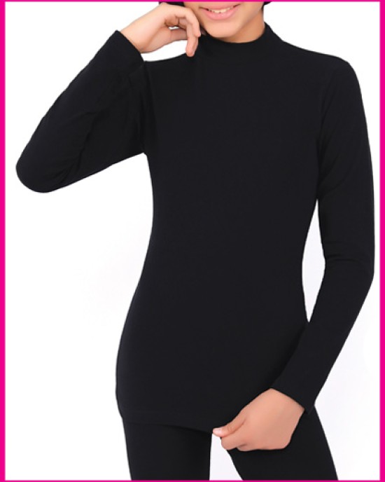 بلوزة بأكمام طويلة مريحة وأنيقة للبنات
