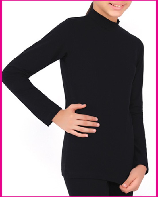 بلوزة بأكمام طويلة مريحة وأنيقة للبنات