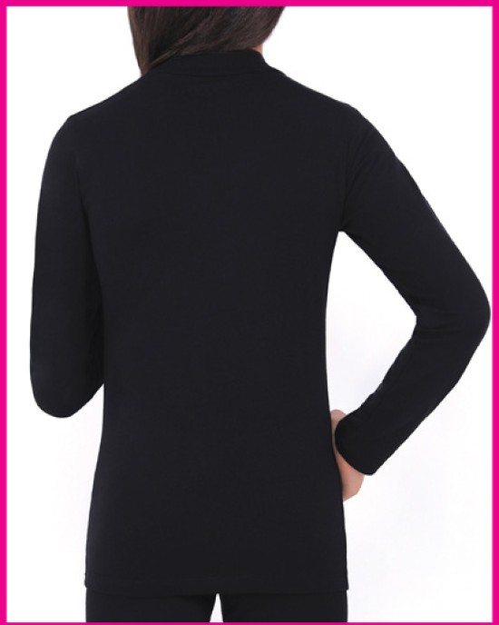 بلوزة بأكمام طويلة مريحة وأنيقة للبنات