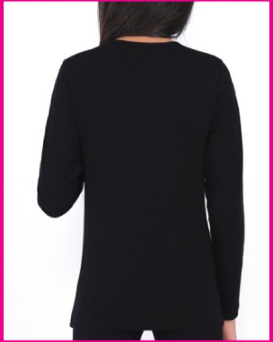 موديل رقبة دوران كم طويل 