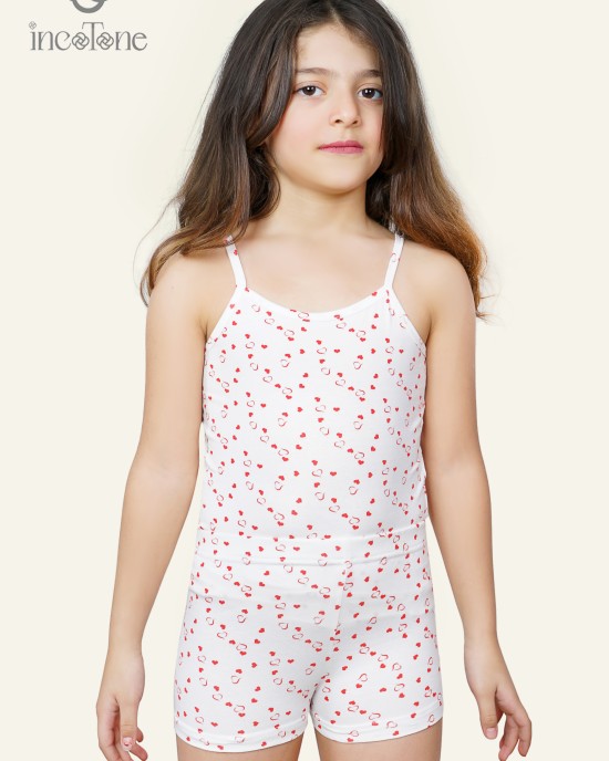 طقم داخلي بناتي مطبوع