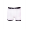 بوكسر رجالي سادة ليكرا ابيض