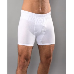 شورت رجالي ابيض