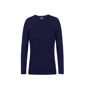 فانلة استرتش كم طويل رجالى كحلي